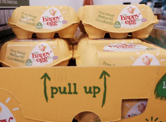 Asda and Lidl are limiting the number of boxes of eggs customers can buy