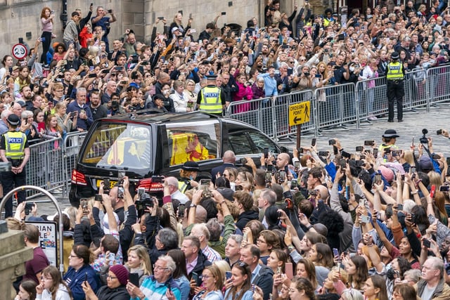 The Queen's final visit to Edinburgh (Jane Barlow, PA)