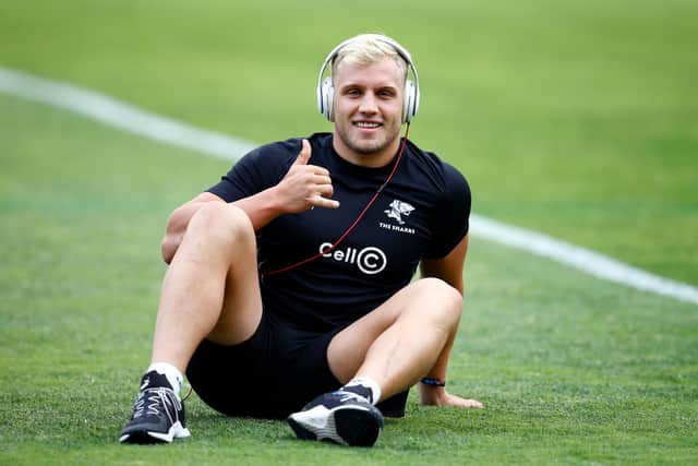 Dylan Richardson of the Sharks is understood to have Scottish ancestry. Picture: Steve Haag/Gallo Images/Getty Images