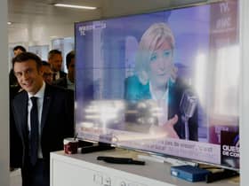 For many French voters, Emmanuel Macron's main selling point is that his is not far-right candidate Marine Le Pen (Picture: Ludovic Marin/AFP via Getty Images)