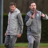 Former Rangers coach Michael Beale (right) spent three years working under Steven Gerrard and is now tipped to return as manager. (Photo by Alan Harvey / SNS Group)