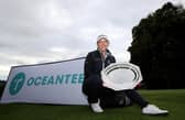 Heather McRae poses with the trophy following her victory in the WPGA Championship at Kedleston Park, near Derby. Picture: Jan Kruger/Getty Images