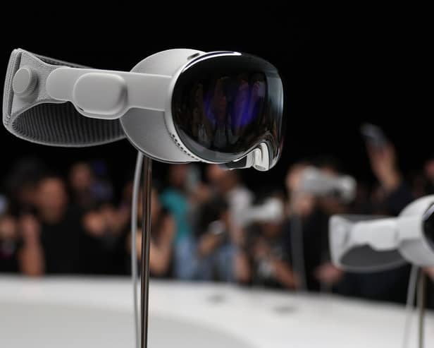 The new Apple Vision Pro headset