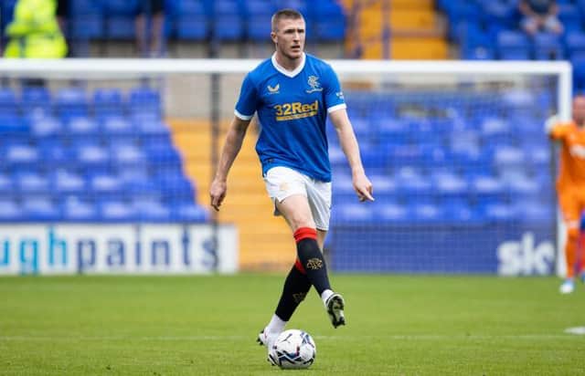 John Lundstram made the first European club competition appearance of his career in Rangers' 2-1 defeat against Malmo in Sweden on Tuesday. (Photo by Craig Williamson / SNS Group)