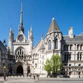 The Royal Courts of Justice in London, as judges are set to give their ruling on a High Court challenge over the Government's handling of the sale of collapsed energy firm Bulb.