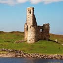 Ardvrek Castle is in the national scenic area of Assynt-Coigach.