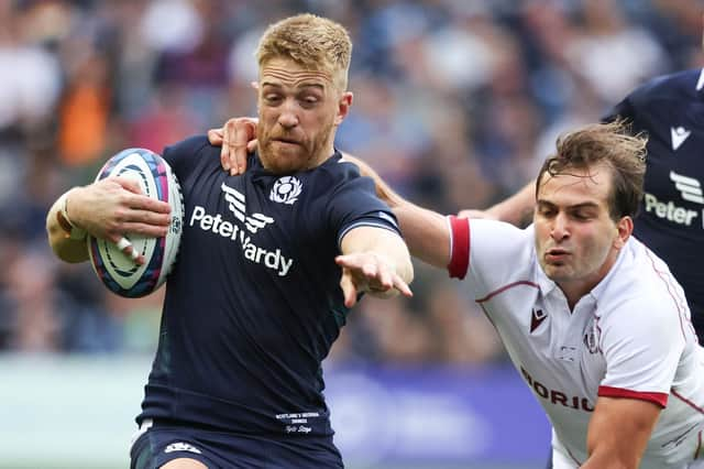 Kyle Steyn is hoping for a return to the Scotland team against Tonga.