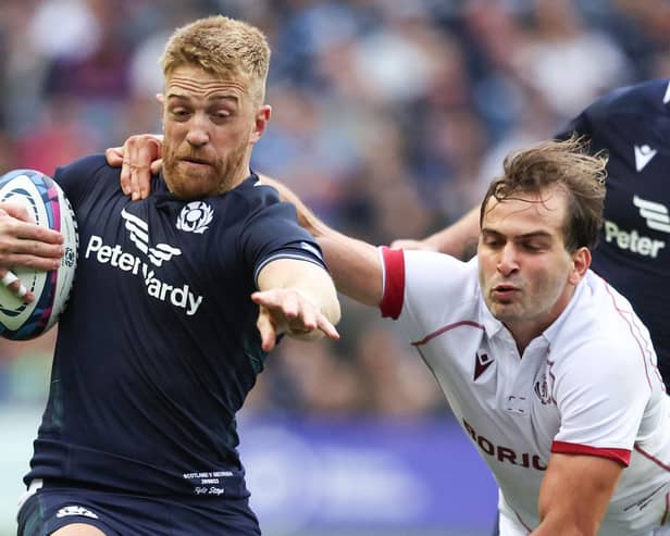 Kyle Steyn is hoping for a return to the Scotland team against Tonga.