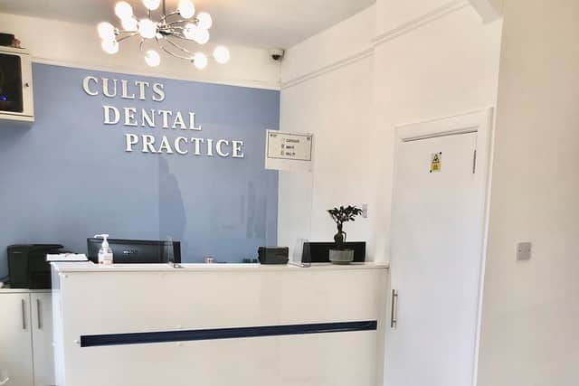 After changing hands, Cults Dental Practice has grown its services to exclusively offer cosmetic treatments. Picture: contributed.