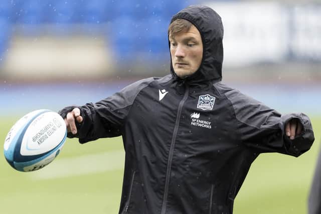 George Horne is back in the Glasgow Warriors starting line-up for the BKT URC quarter-final against DHL Stormers. (Photo by Ross MacDonald / SNS Group)