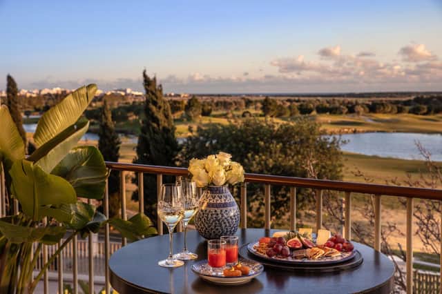 View from suite at the Anantara Vilamoura Algarve Resort
