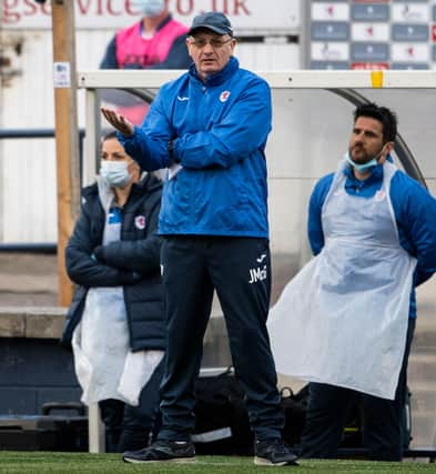 Raith Rovers manager John McGlynn.