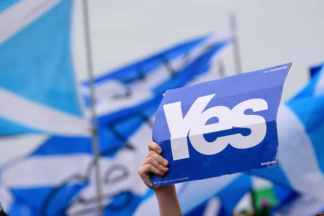 Parties in favour of a referendum on Scottish independence won the majority of Holyrood seats at the last election. Picture: Jeff J Mitchell/Getty Images