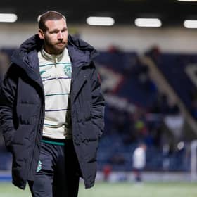 Hibs hope Martin Boyle will be fit to face Rangers next weekend.  (Photo by Ross Parker / SNS Group)