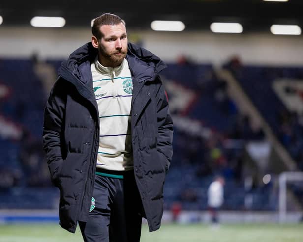 Hibs hope Martin Boyle will be fit to face Rangers next weekend.  (Photo by Ross Parker / SNS Group)