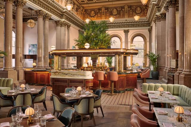 The Spence, all day dining restaurant and bar in the former banking hall. Pic: Contributed