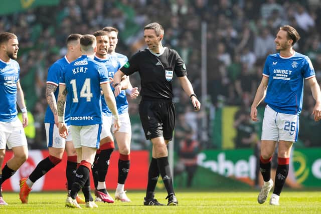 Referee Kevin Clancy experienced abuse and threats in the wake of Celtic v Rangers.