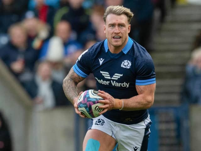 Stuart Hogg could return to playing with former club Hawick next season.  (Photo by Ross Parker / SNS Group)