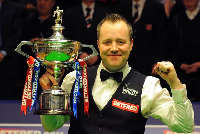 John Higgins is also a four-time world champion.