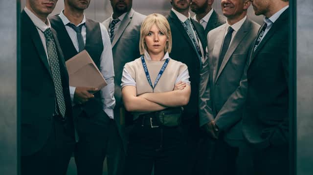 Lauren Lyle stars at DS Karen Pirie in ITV's adaptation of Val McDermid's The Distant Echo, the first of her Karen Pirie detective series. Pic: ITV/Patrick Smith