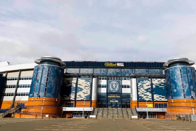 Hampden Park, home of the Scottish FA. Picture: SNS