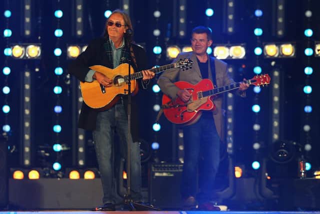 Dougie MacLean performs during the Closing Ceremony for the Glasgow 2014 Commonwealth Games at Hampden Park in August 2014 PIC: Cameron Spencer/Getty Images