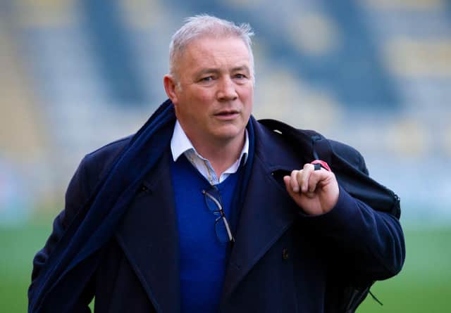 Ally McCoist has called for clarity on the Steven Gerrard situation. Picture: SNS