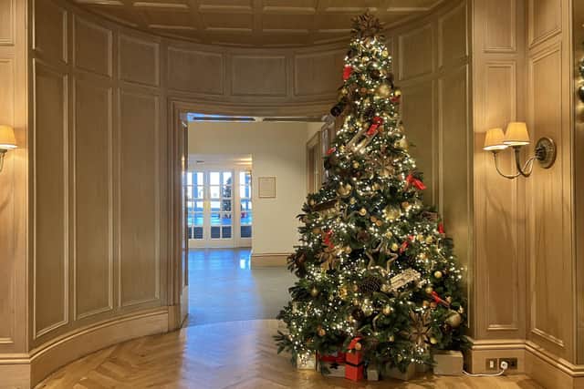 The Old Course Hotel, Golf Resort & Spa in St Andrews has Christmas packages available for those dreaming of five star festivities. Pic: J Christie
