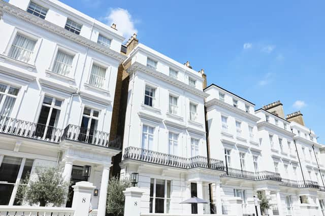 The Laslett, Notting Hill, London is comprised of five townhouses. Pic: Contributed