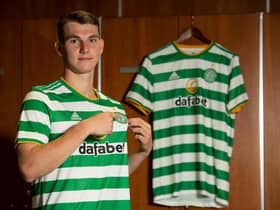 Liam Shaw joined Celtic from Sheffield Wednesday on a pre-contract deal in February. (Photo by Craig Foy / SNS Group)
