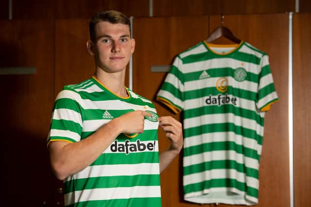 Liam Shaw joined Celtic from Sheffield Wednesday on a pre-contract deal in February. (Photo by Craig Foy / SNS Group)