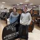 Tim Vincent-Smith and Matthew Wright are running Pianodrome's 'Adopt a Piano' appeal.