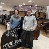 Tim Vincent-Smith and Matthew Wright are running Pianodrome's 'Adopt a Piano' appeal.