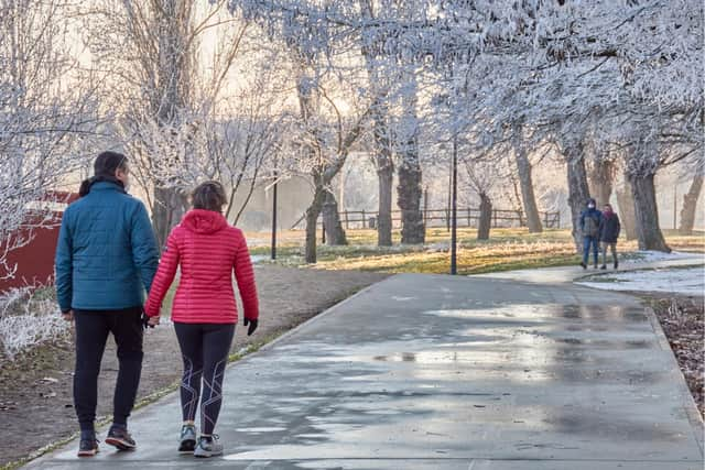 Taking exercise outside has benefits for mental as well as physical health