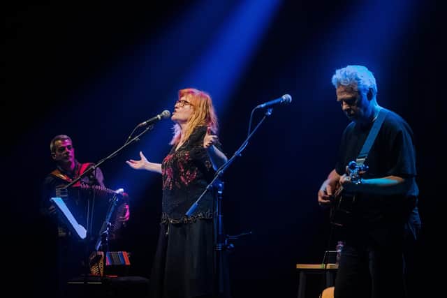 Singer-songwriter Eddi Reader performing at the recent Celtic Connections festival in Glasgow. Picture: Kris Kesiak