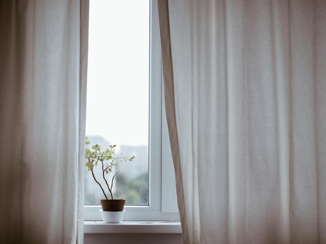 Window fabric - 64m.
Cost: £100 per m