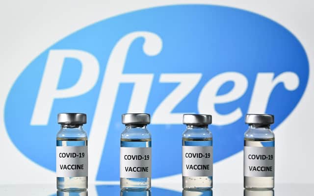 The first doses will be of the Pfizer vaccine, if it is approved.