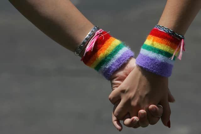 Rates of a number of health conditions are higher among LGBT+ people (Picture: David Silverman/Getty Images)