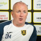 Livingston manager David Martindale talks to the media during a Livingston press conference at The Tony Macaroni Arena on July 09, 2021, in Livingston, Scotland (Photo by Ross MacDonald / SNS Group)