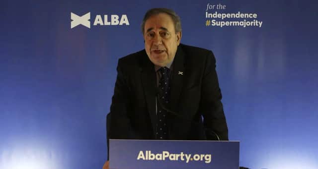 Alex Salmond Launched the Alba Party, a pro Scottish Independence Party on 26 March.