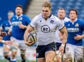 Duhan van der Merwe in full flow is a hard man to stop, as Italy found out to their cost in the recent Six Nations match. Picture: Craig Williamson/SNS