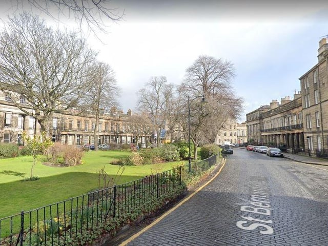 St Bernard's Crescent, Edinburgh, EH4. Average House Price 2017-2022 - £1,282,000