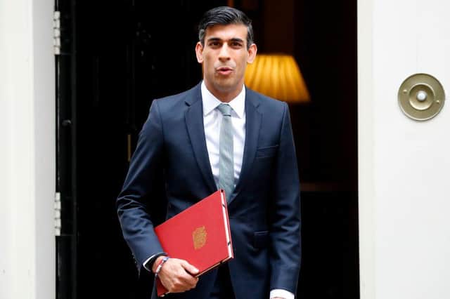 Rishi SUnak unveiled a series of economic measures aimed at saving jobs (Getty Images)