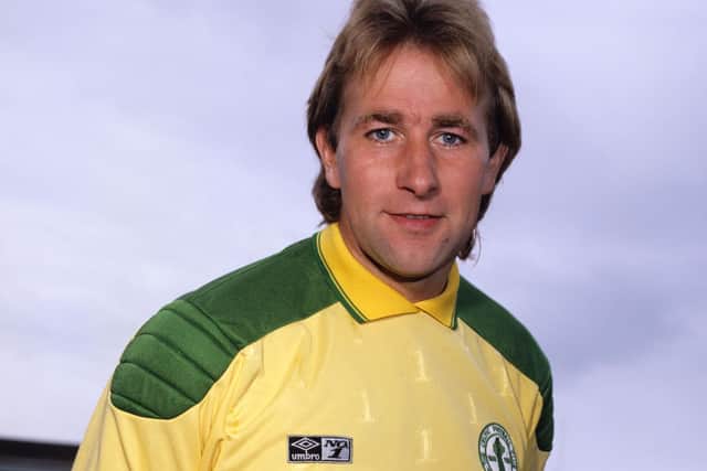 Alan Rough in his not-so-well-remembered Celtic days - season 1988-89