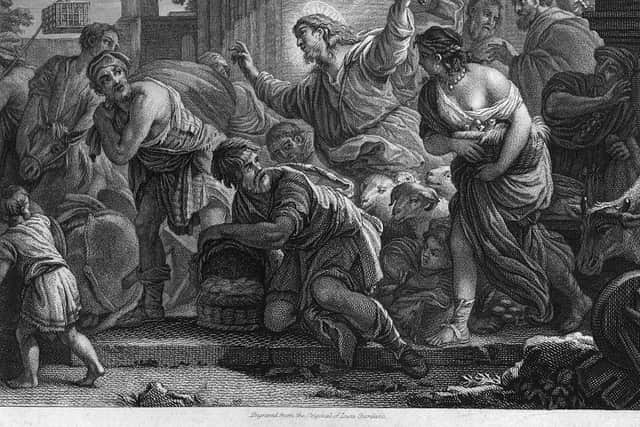 In the New Testament Jesus purged the temple of the money changers and traders (Picture: Hulton Archive/Getty Images)