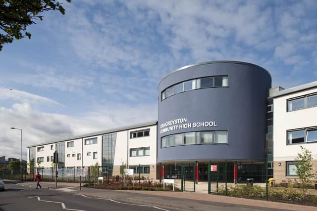 Craigroyston Community High School. Photo: Paul Zanre