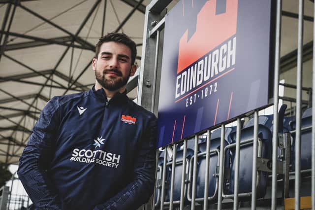 Charlie Shiel has signed a new one-year contract with Edinburgh.  (Photo: James Parsons/ Edinburgh Rugby)