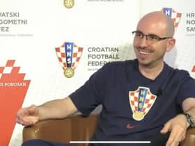 Marc Rochon, the Scottish-born video analyst for the Croatian national side, during an interview with the HNS podcast.