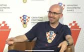 Marc Rochon, the Scottish-born video analyst for the Croatian national side, during an interview with the HNS podcast.