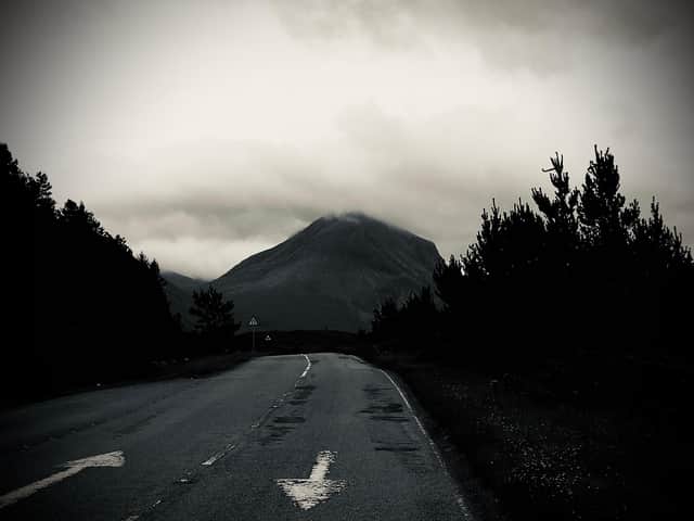 The A87 Sligachan to Portree road on Skye is said to be haunted by a phantom Morris Minor. PIC: Rudi Winter/geograph.org.